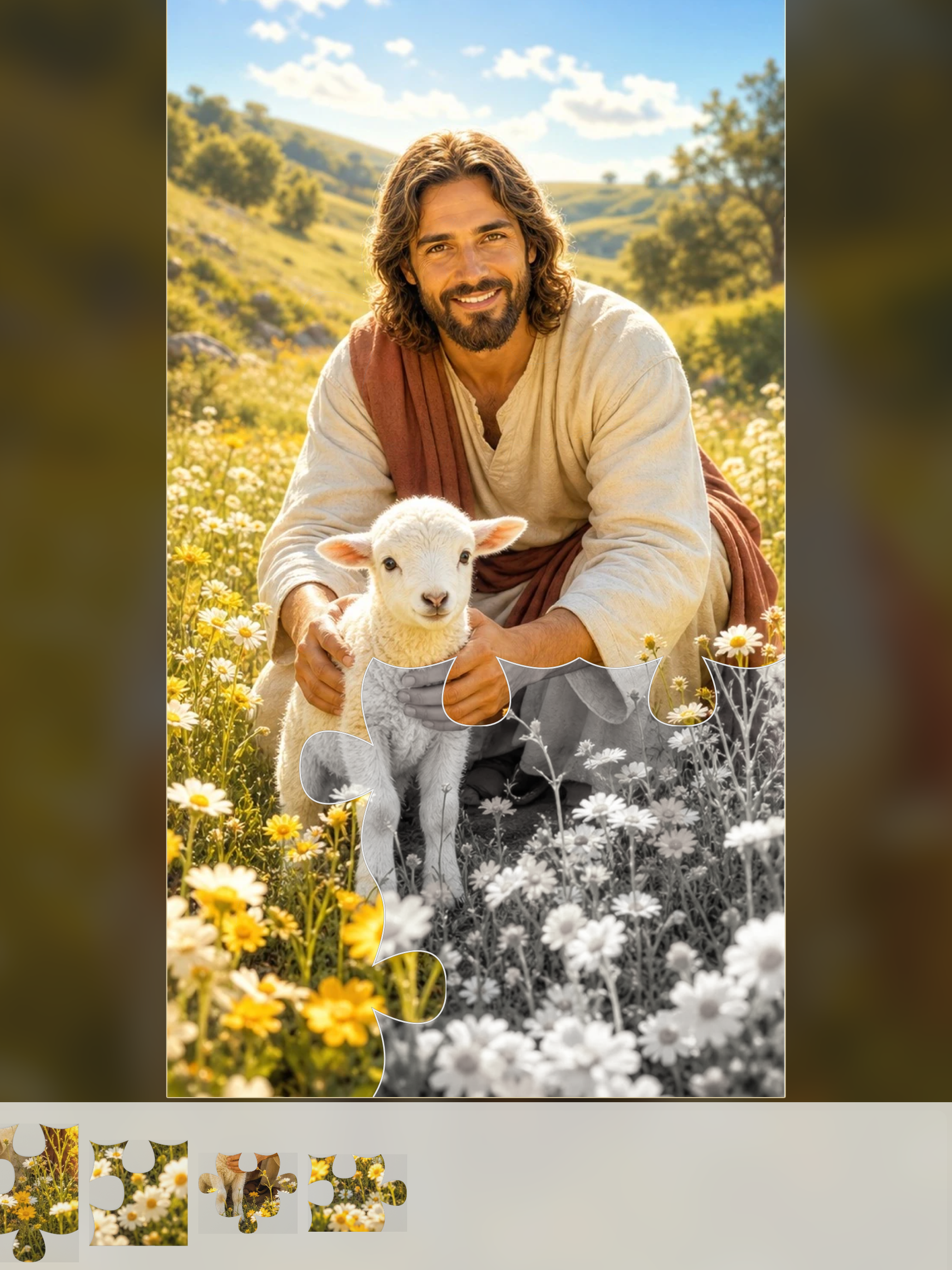 Bible Jigsaw Puzzle: Jesus screenshot 9