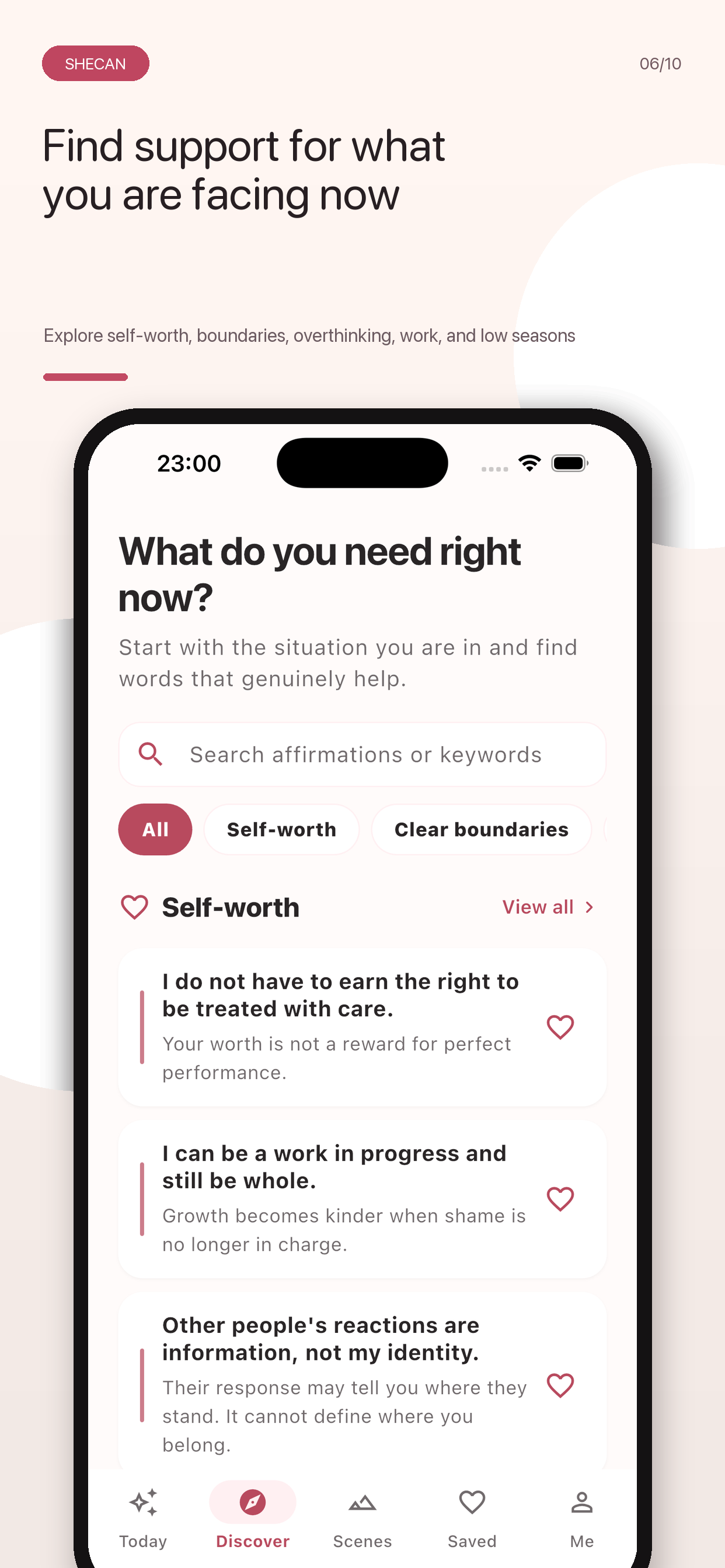 SheCan: Daily Affirmations screenshot 9