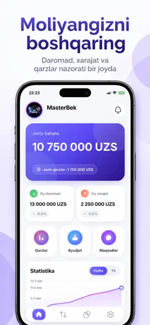 LifeControl Finance Tracker screenshot 1