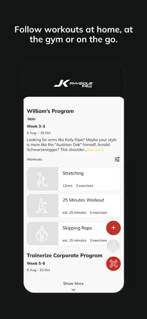 JK PHYSIQUE screenshot 3
