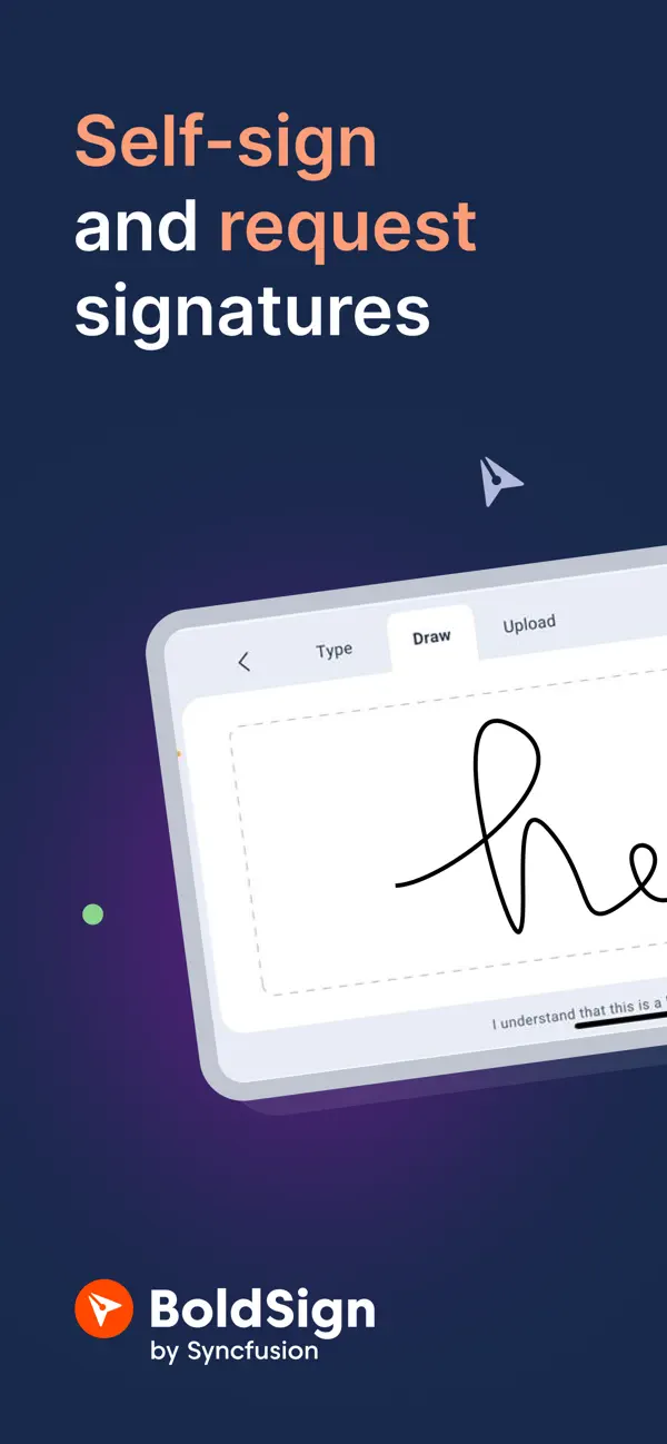 Screenshot #1 pour BoldSign: Sign Docs & Request