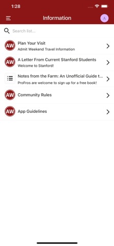 Stanford Admit Weekend Screenshot 3 of 3