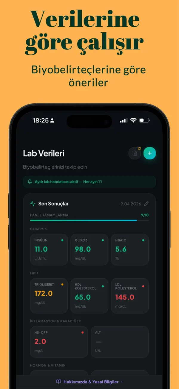 Screenshot #3 pour BioBite by Enerjik Mutfak