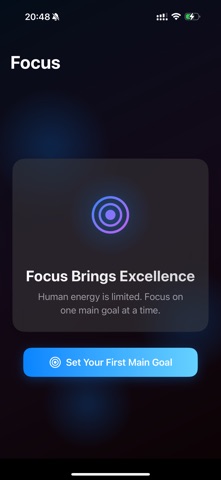 Focus: One Goal at a Time Screenshot 4 of 6