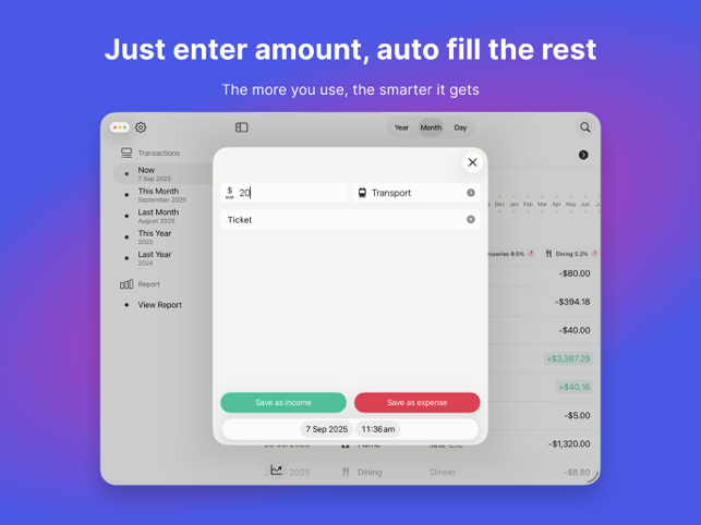 Coins - Spending Tracker Screenshot