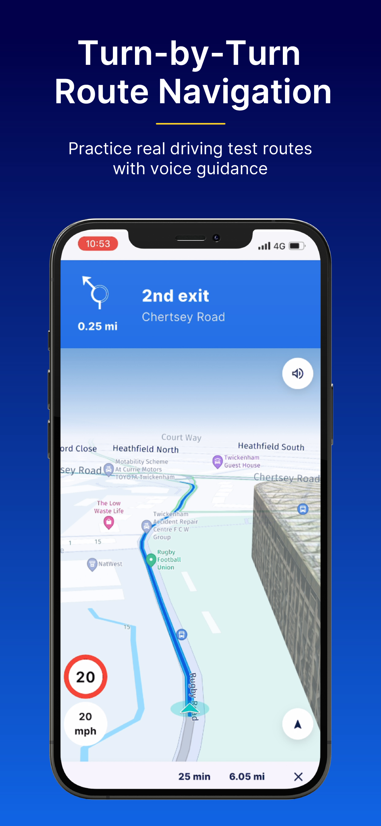 UK Driving Test Exam Routes
