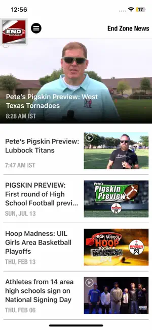 KCBD End Zone screenshot 1