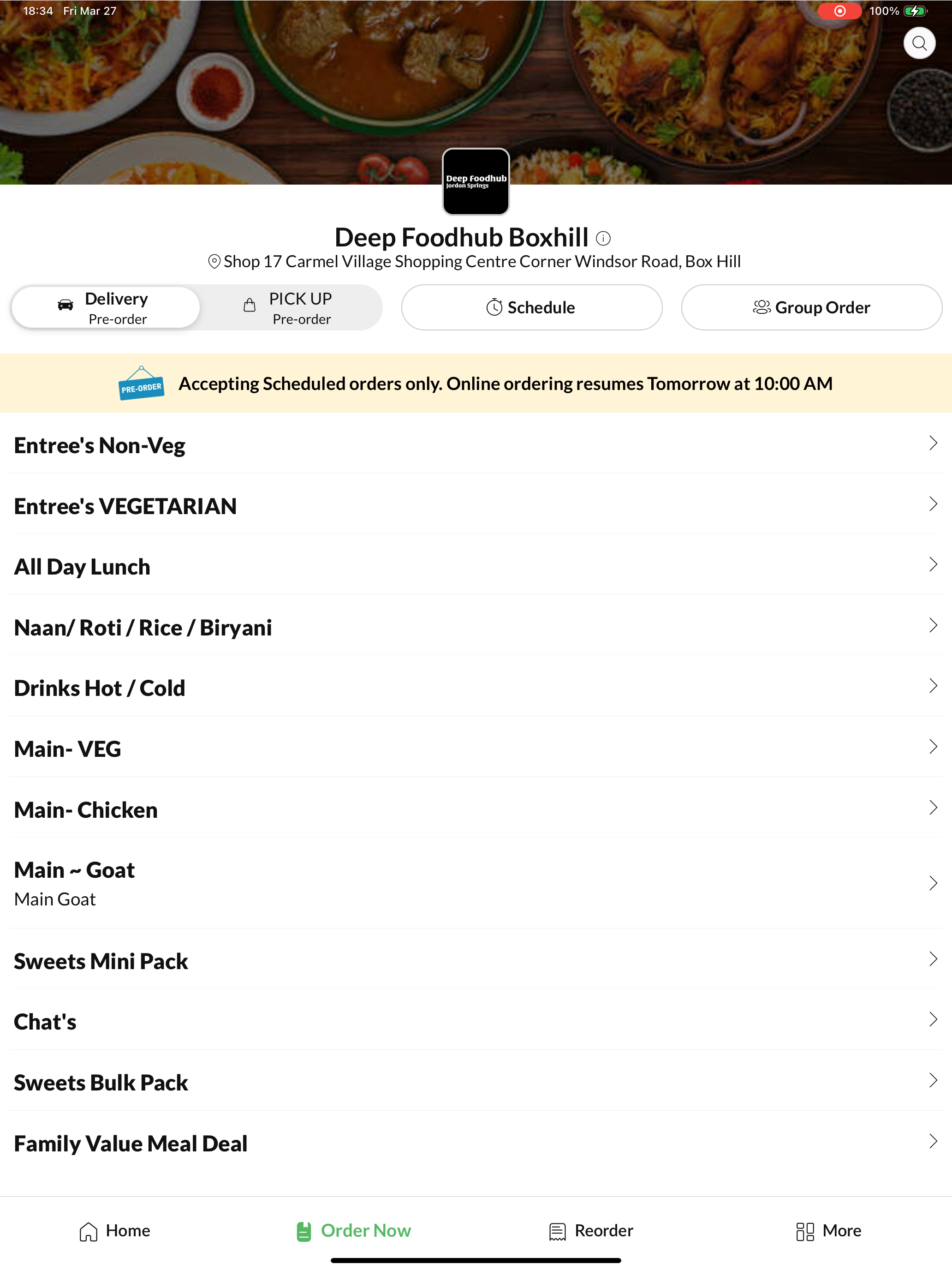 Deep Foodhub Jordon Springs screenshot 6