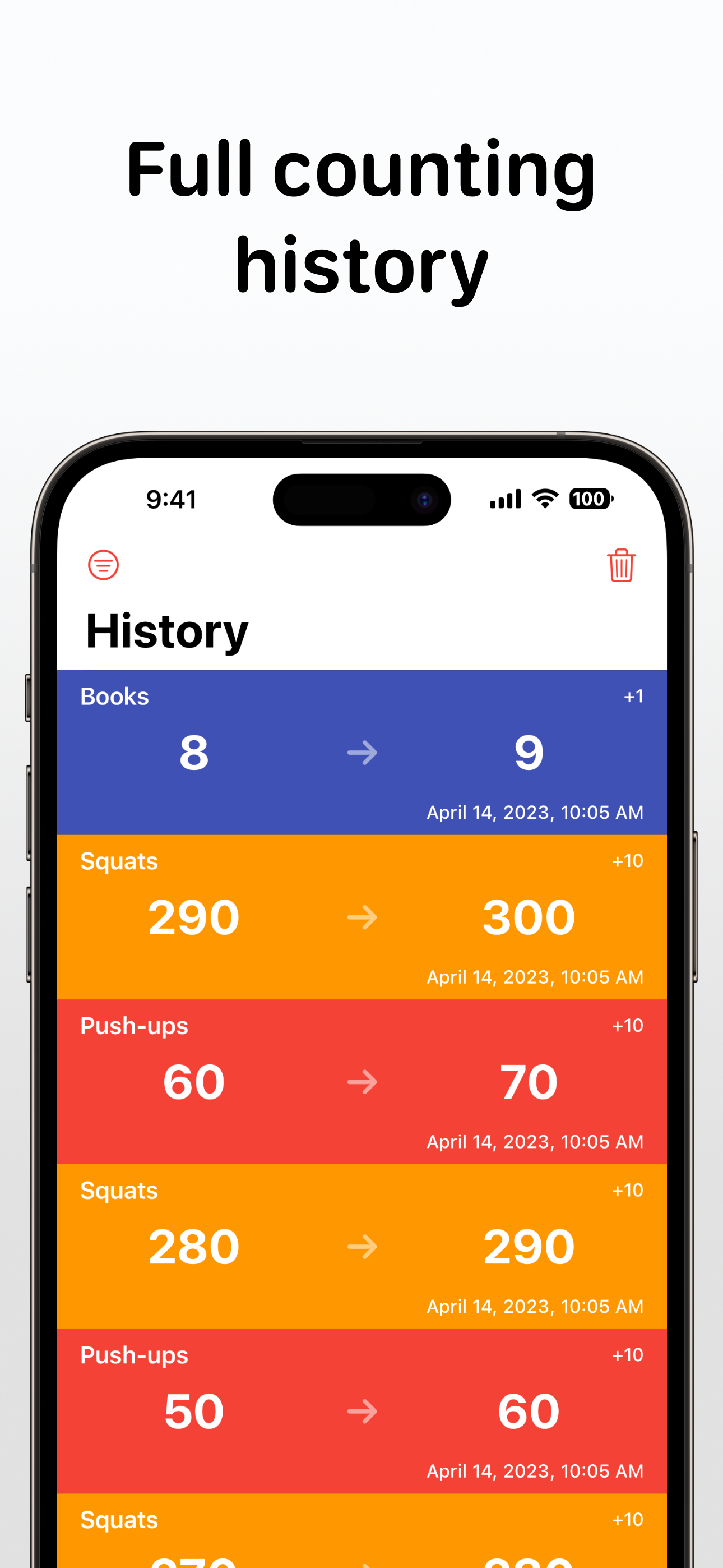 Tally: Counter & Score Tracker screenshot 3