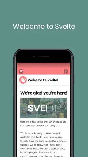 Svelte: At Home Fitness screenshot 1