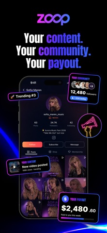 ZOOP iPhone screenshot 1