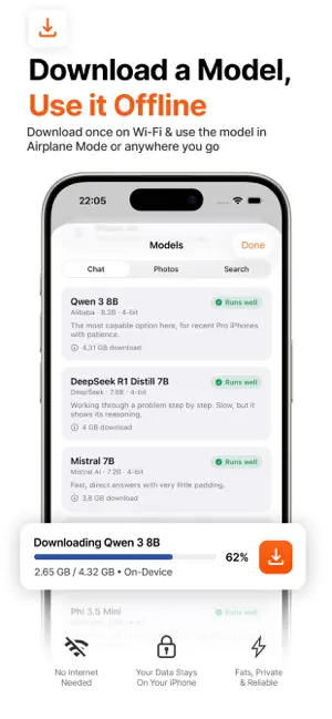 Offline LLM: Private AI Chat screenshot 3