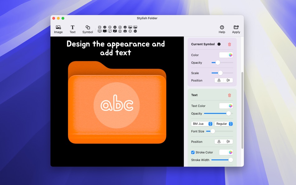 #4. Folder Face - Icon Designer (macOS) 由: Zhihu Aojie (Chengdu) Technology Co., Ltd.