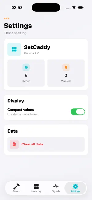SetCaddy iPhone screenshot 4