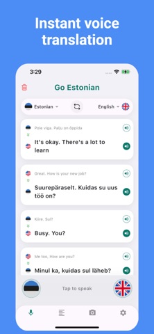 Estonian Translator: Voice Screenshot 2 of 6