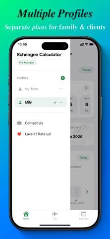 申根计算器 - 欧洲签证天数 screenshot