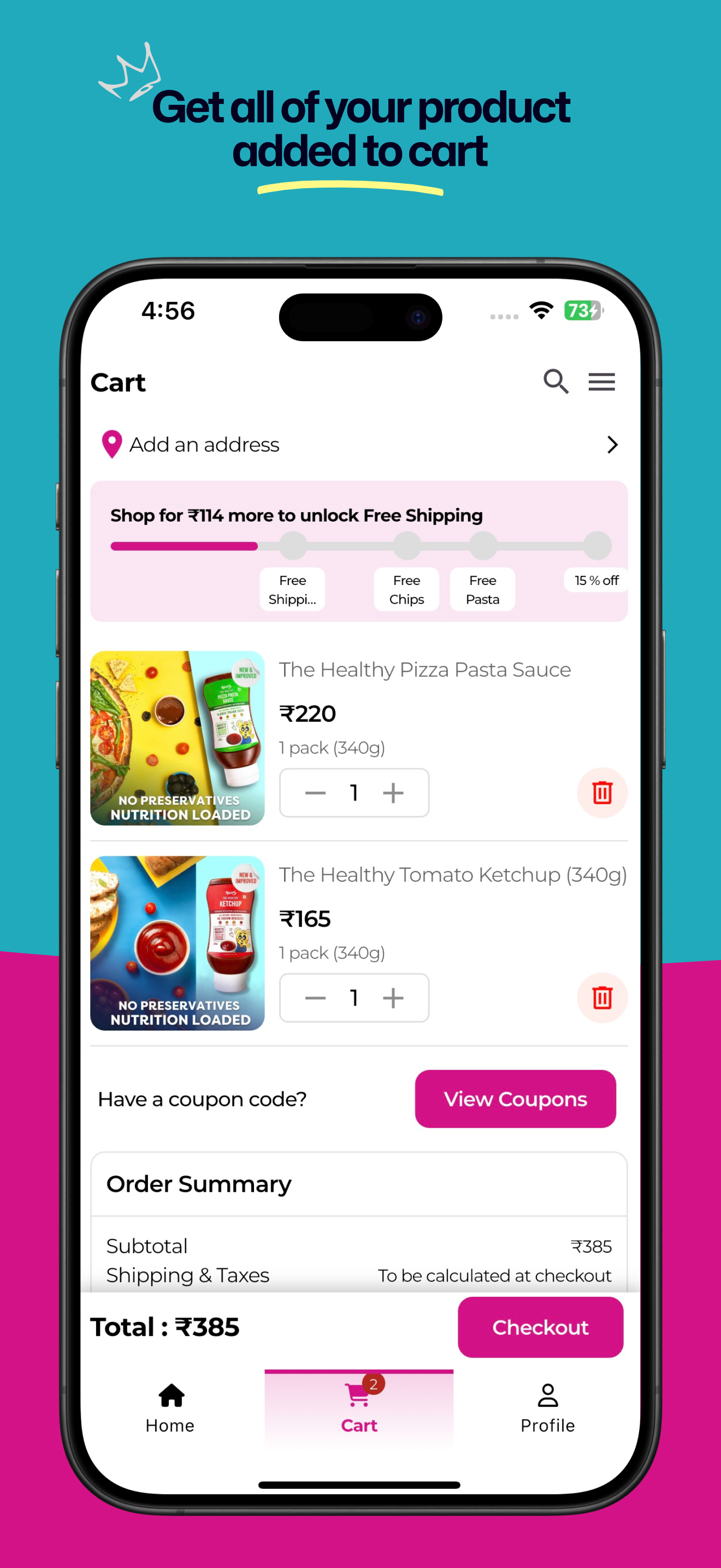 Troovy Foods screenshot 5