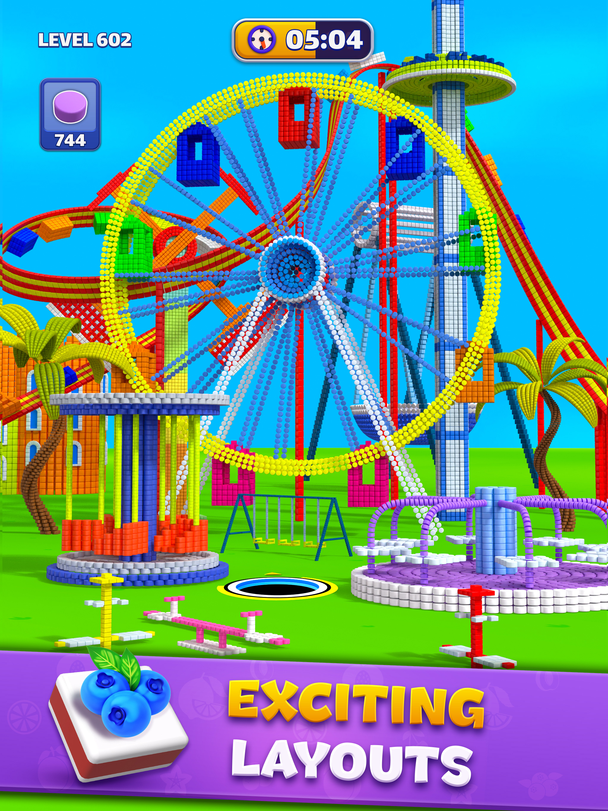 Tiles In Hole: Black Hole screenshot 19