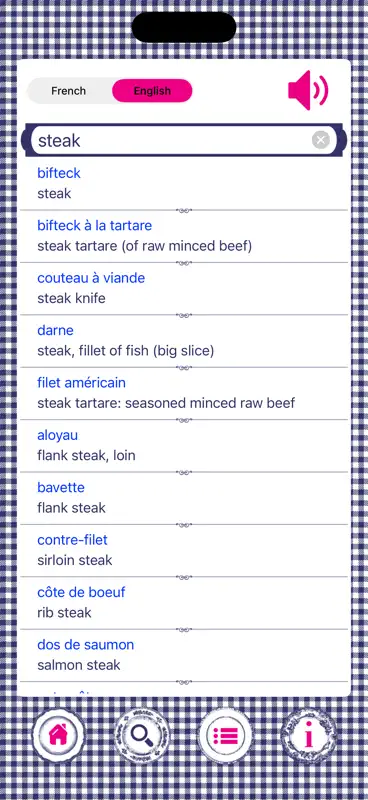 Culinary French A-Z screenshot 4 of 4