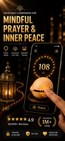 Tasbih Counter: Prayer Dhikr iPhone screenshot