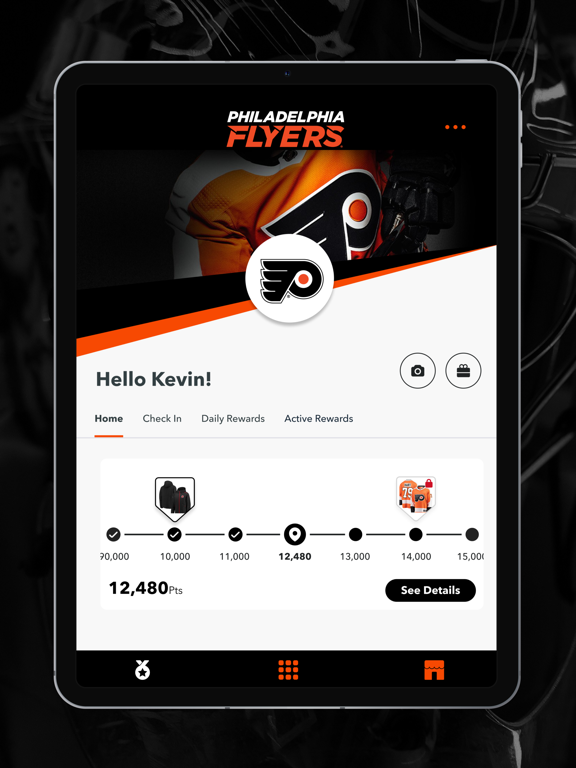 Flyers: Inside Edge Rewards iPad screenshot 1 - Sports app