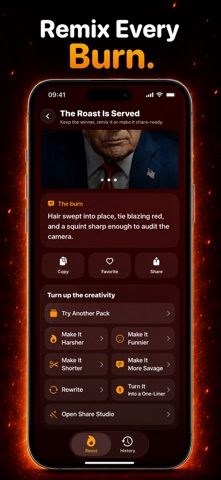Roast App: AI Burn Bot Screenshot 5 of 7