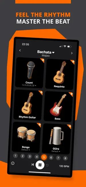 Bachata Rhythms - BeatLab screenshot 1