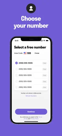 TextNow : capture d’écran 2 sur 9