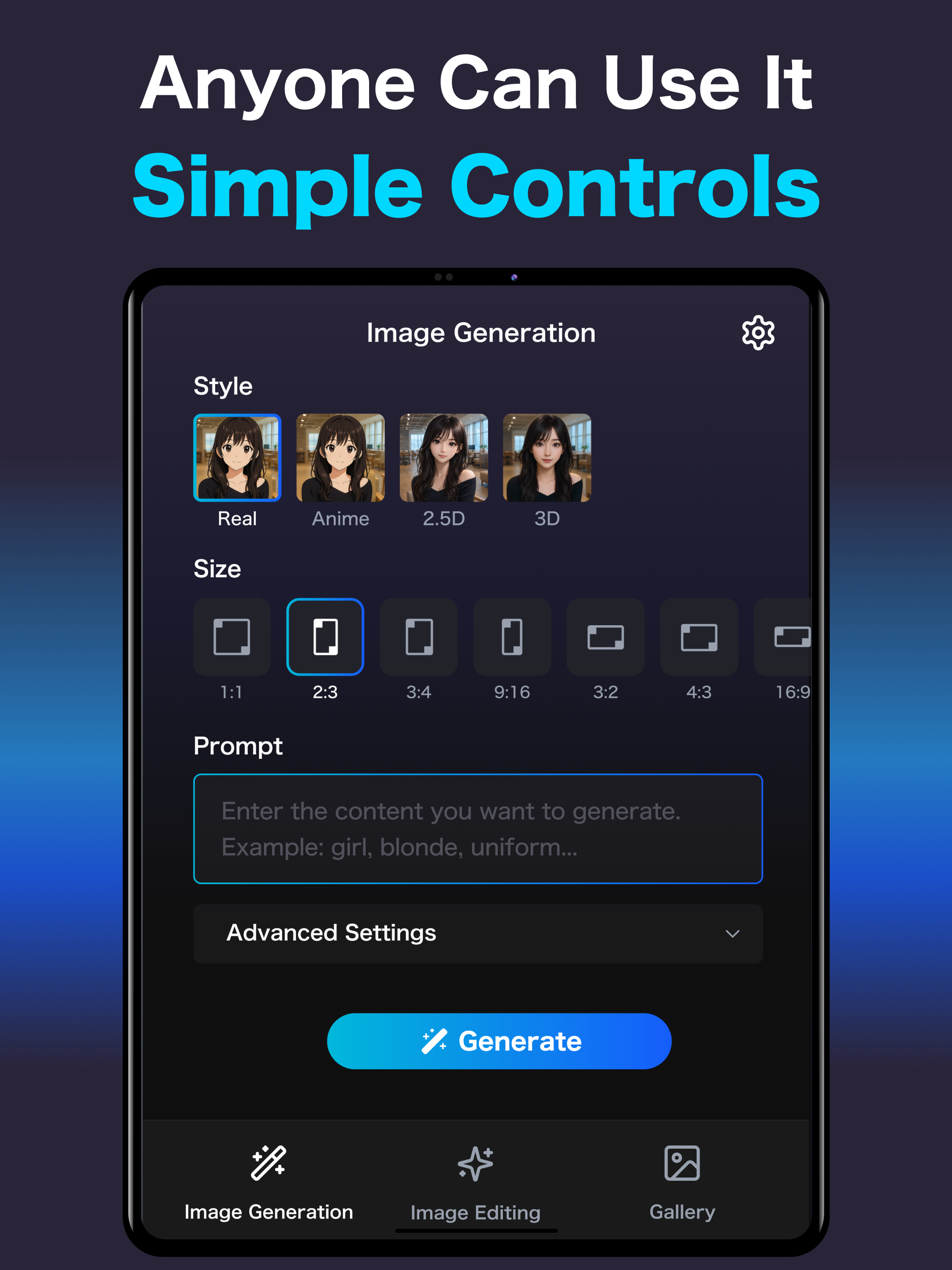 AI Image Generator & Editor ! screenshot 8