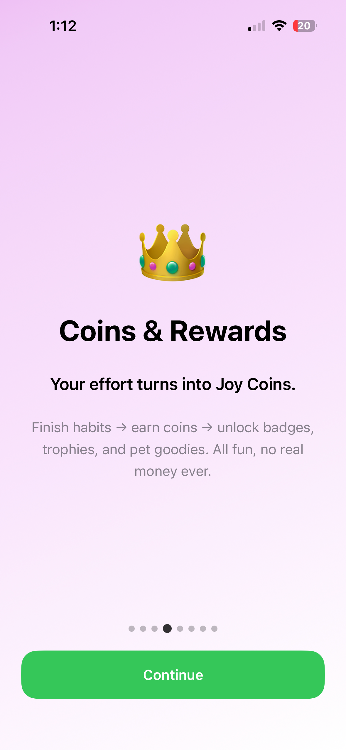 Track Joy: Habits + Pet Buddy