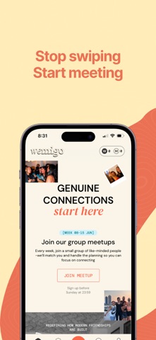 Wemigo – Build Friendships Screenshot 1 of 7
