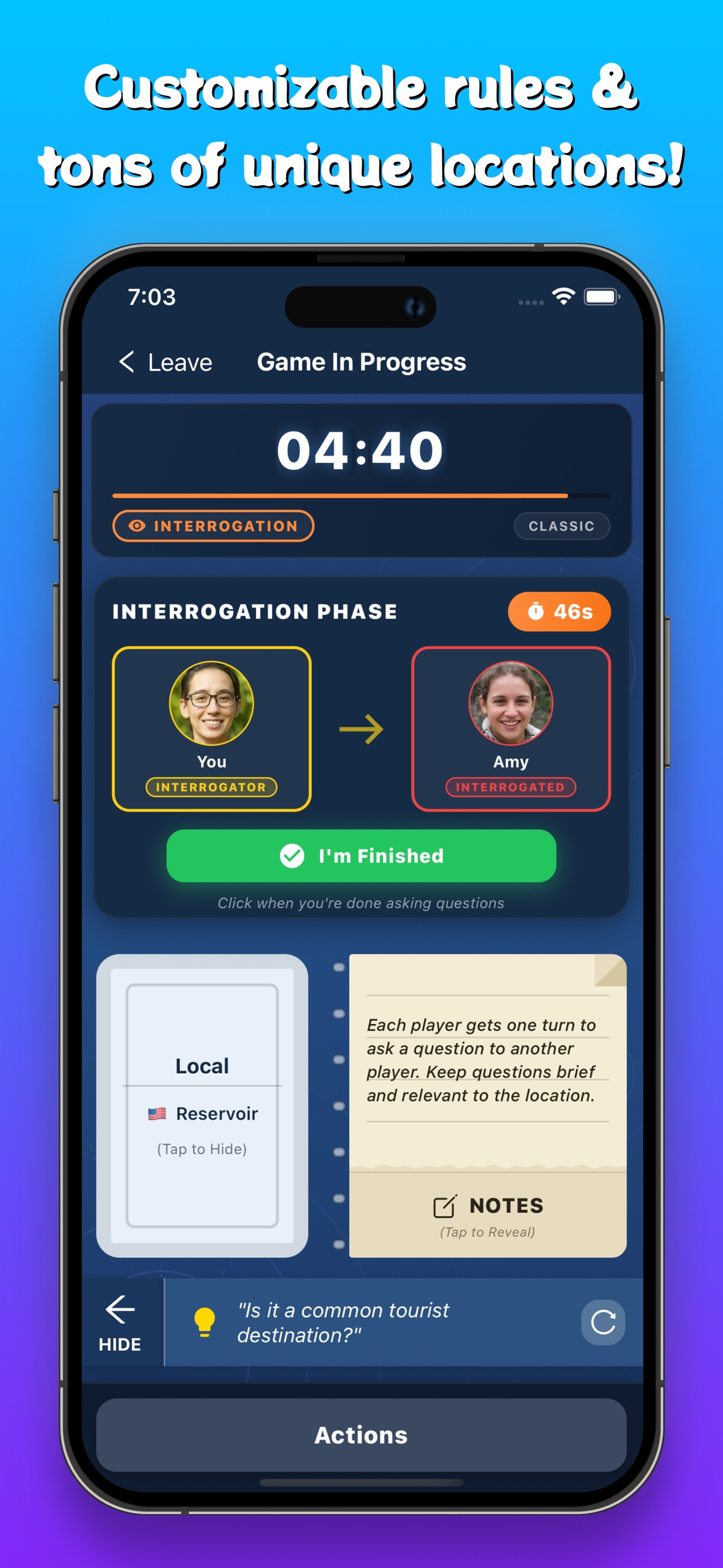 SpySocial - A Party Game