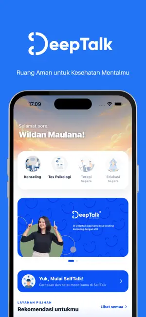 DeepTalk - Mental Health App screenshot 1