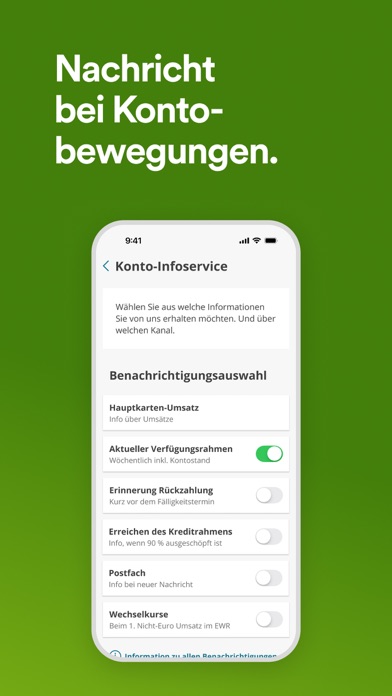 easybank Deutschland iPhone screenshot 9