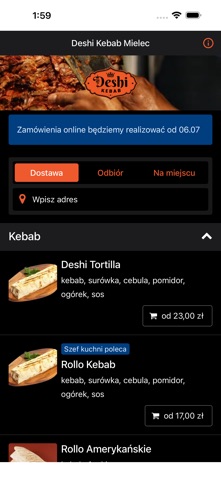 Deshi Kebab Mielec screenshot
