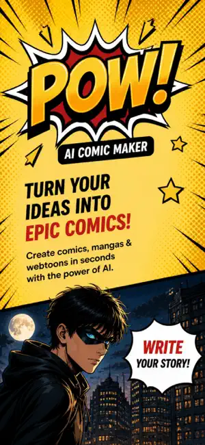 POW! AI Comic & Manga Maker screenshot 1