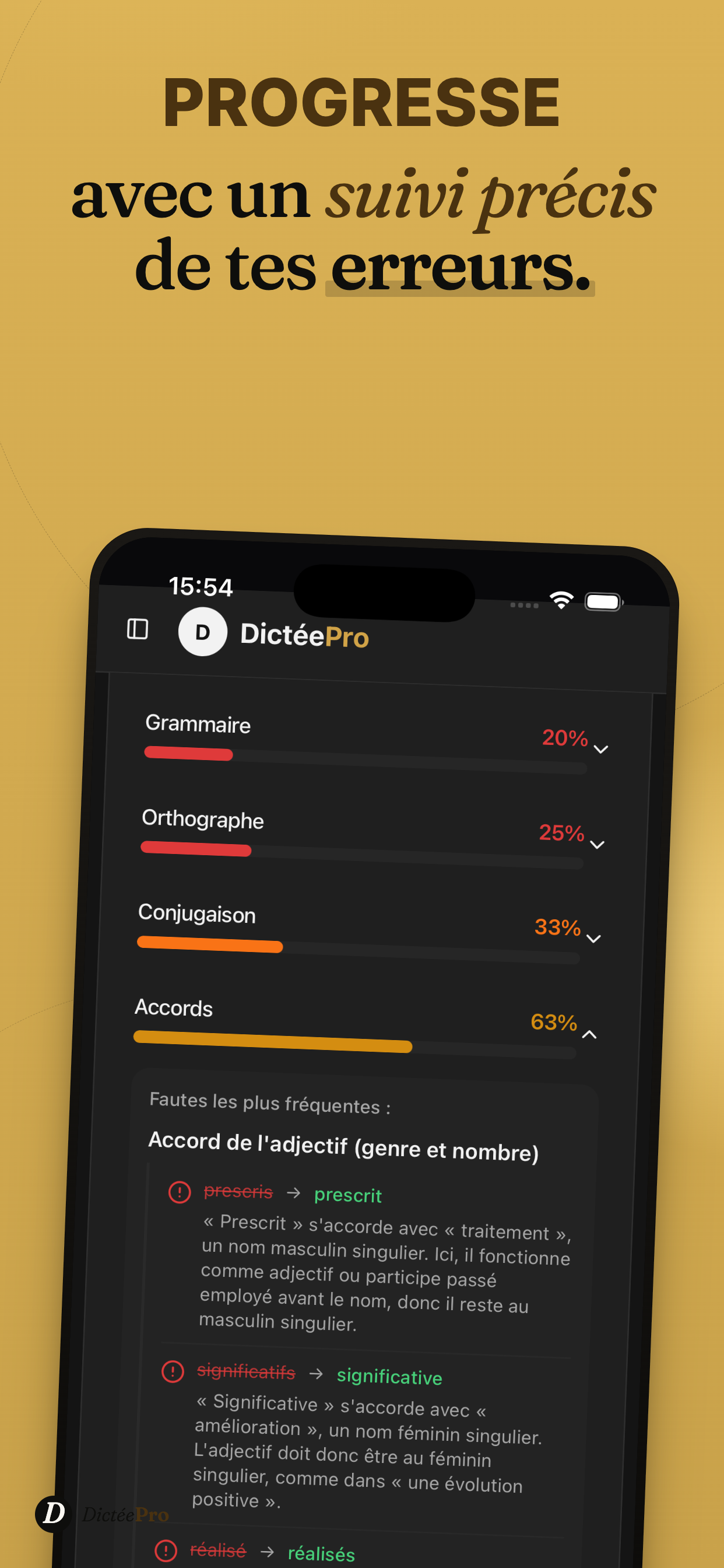 Dictée Pro – Orthographe Pro screenshot 7