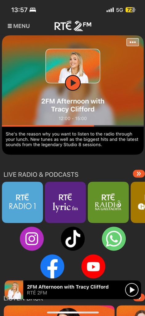 RTÉ Radio Player - Music App | MWM