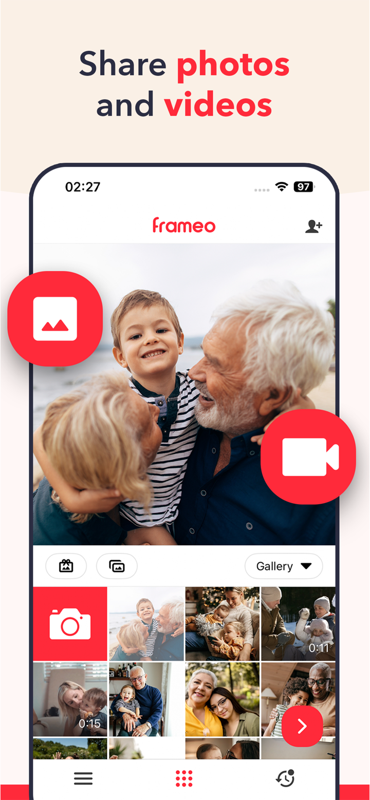 Frameo screenshot 2