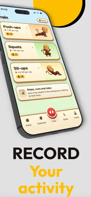 Zywo: Workout Monster RPG screenshot 2