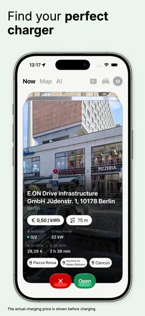 StromNow - Elektroauto laden iPhone screenshot 1