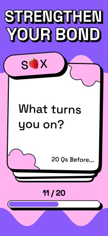 20 Questions: Game For Couples iPhone screenshot