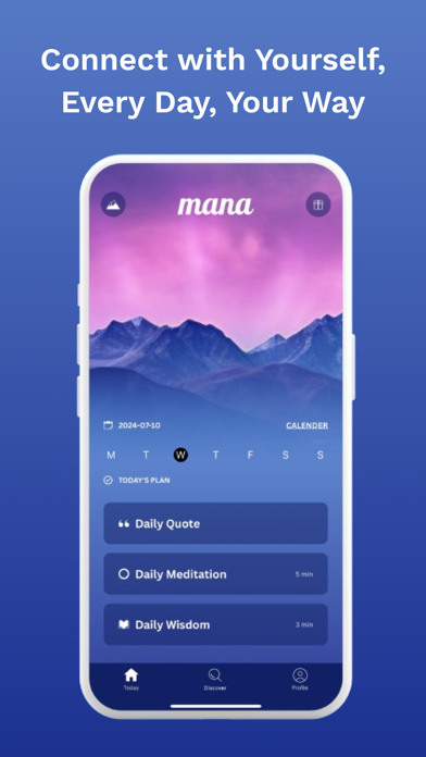 Mana: Meditation & Sleep Screenshot