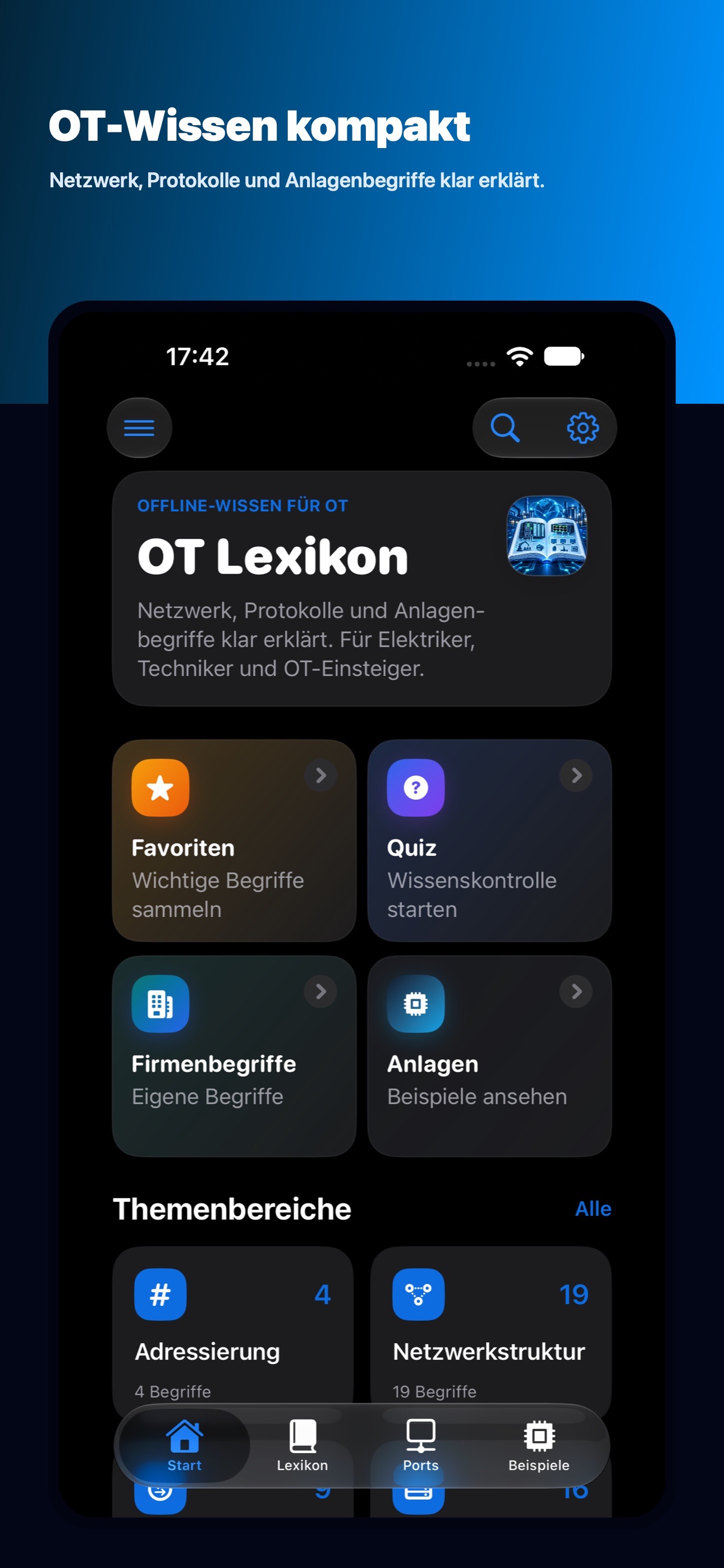 Screenshot 1 of OT Lexicon