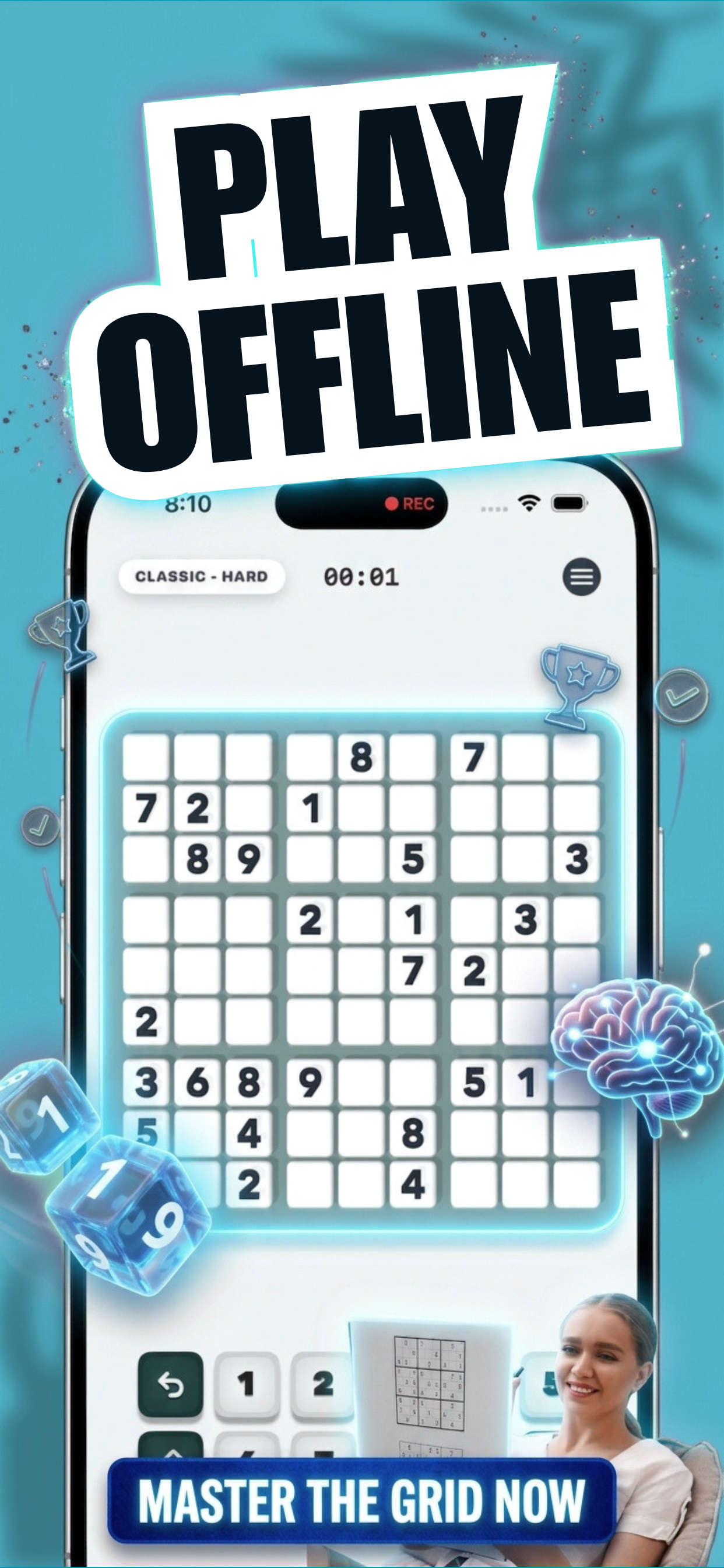 Sudoku Aura: Classic & Killer screenshot 7