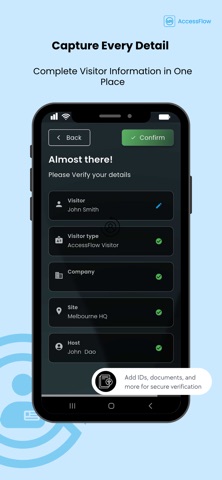AccessFlow  Visitor screenshot