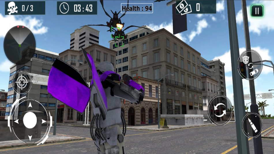 Army Robot Transform Game 3D - 1.0 - (iOS)