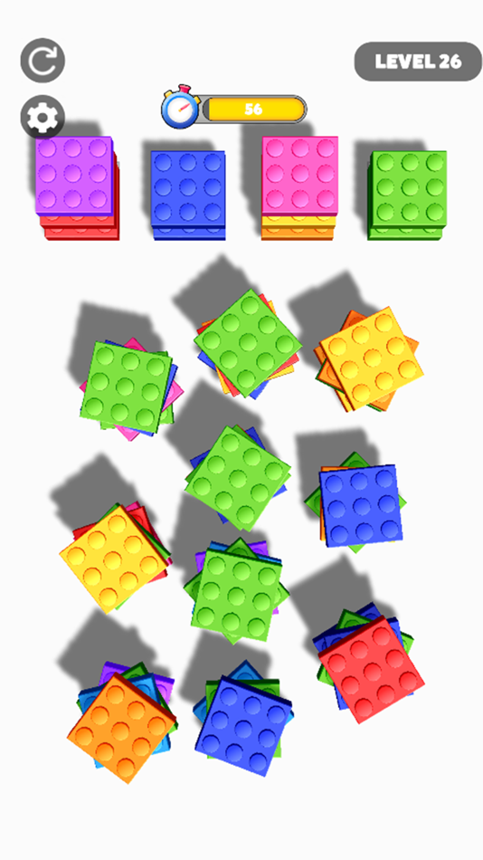 Brick Pile 3D - 1.3 - (iOS)