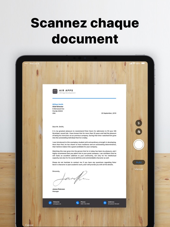 Screenshot #4 pour Scanner Air - Scan documents