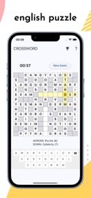 Crossword puzzle: English screenshot